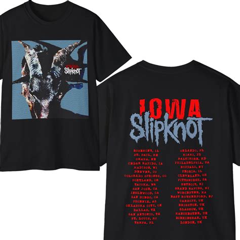 slipknot iowa shirt